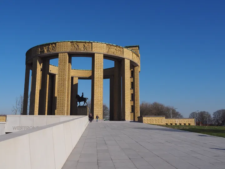 King Albert I-monument in Newport (Belgium)